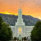 Mount Timpanogos Morning Glory (Full Vertical Version)