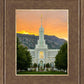 Mount Timpanogos Morning Glory (Full Vertical Version)