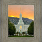 Mount Timpanogos Morning Glory (Full Vertical Version)