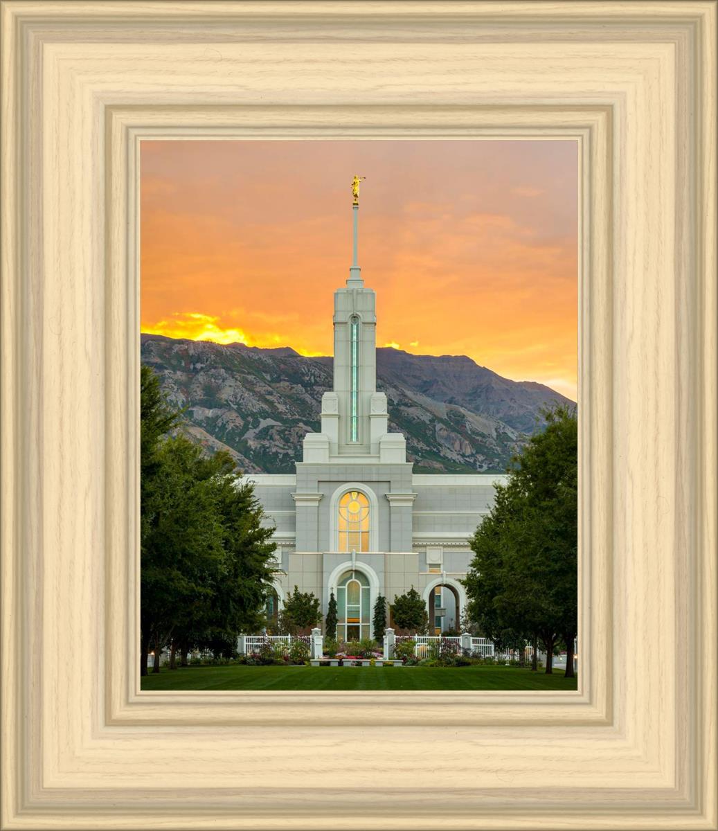 Mount Timpanogos Morning Glory (Full Vertical Version)