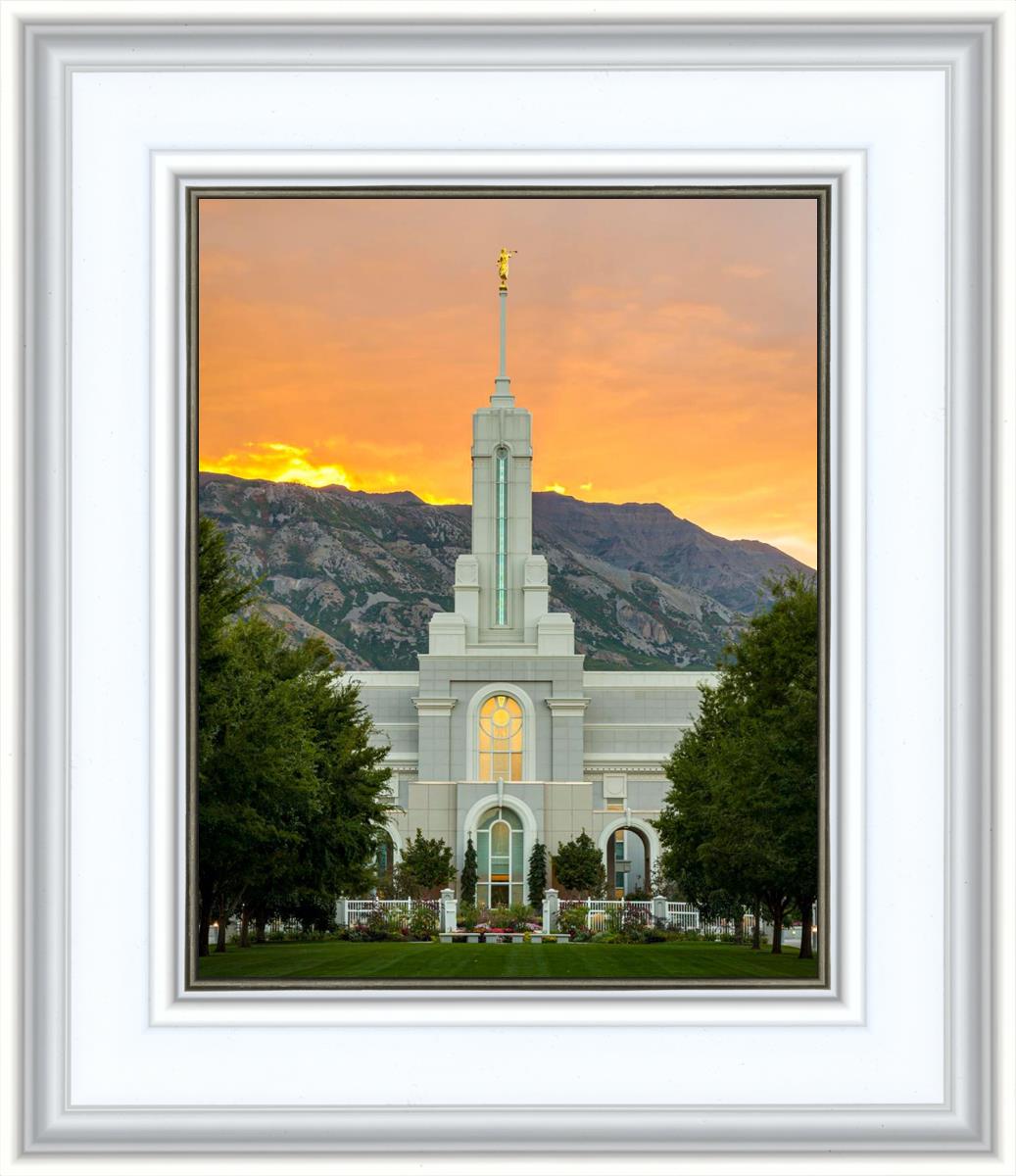 Mount Timpanogos Morning Glory (Full Vertical Version)