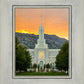 Mount Timpanogos Morning Glory (Full Vertical Version)