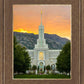 Mount Timpanogos Morning Glory (Full Vertical Version)