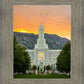 Mount Timpanogos Morning Glory (Full Vertical Version)