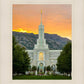 Mount Timpanogos Morning Glory (Full Vertical Version)