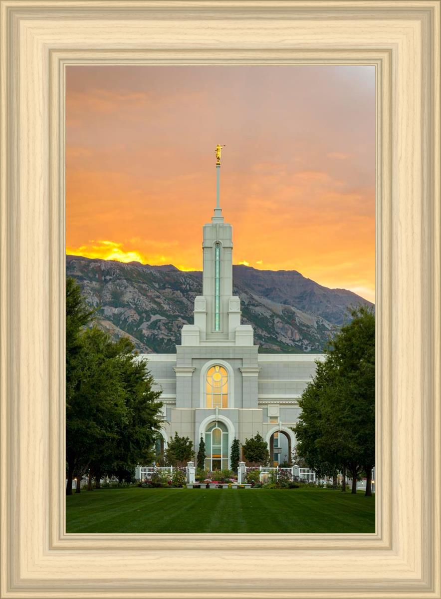 Mount Timpanogos Morning Glory (Full Vertical Version)