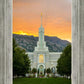 Mount Timpanogos Morning Glory (Full Vertical Version)