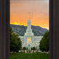 Mount Timpanogos Morning Glory (Full Vertical Version)