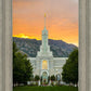 Mount Timpanogos Morning Glory (Full Vertical Version)
