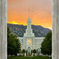 Mount Timpanogos Morning Glory (Full Vertical Version)