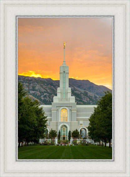 Mount Timpanogos Morning Glory (Full Vertical Version)