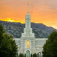 Mount Timpanogos Morning Glory (Full Vertical Version)