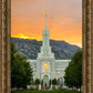 Mount Timpanogos Morning Glory (Full Vertical Version)