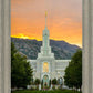 Mount Timpanogos Morning Glory (Full Vertical Version)
