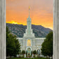 Mount Timpanogos Morning Glory (Full Vertical Version)