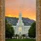 Mount Timpanogos Morning Glory (Full Vertical Version)