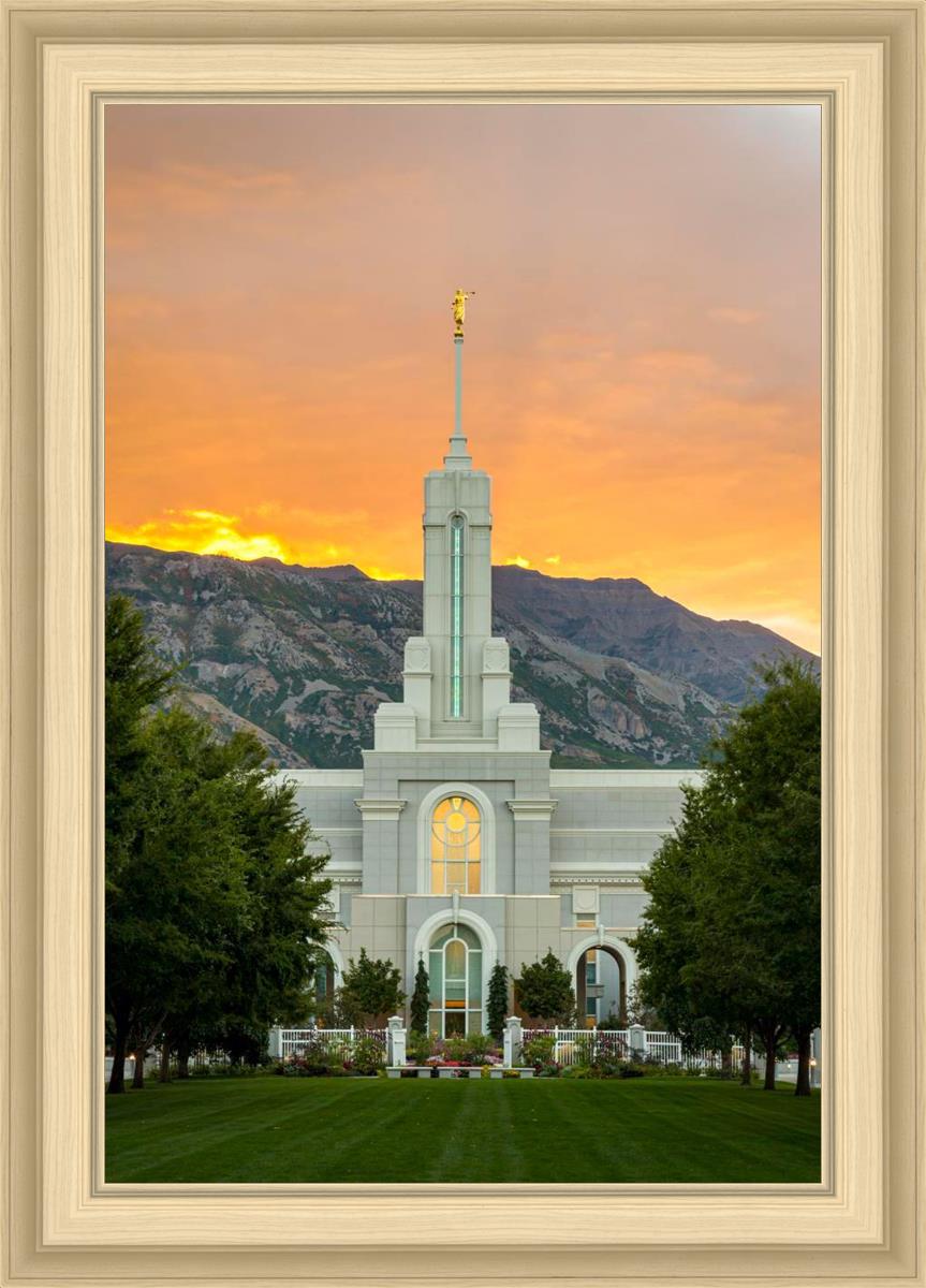 Mount Timpanogos Morning Glory (Full Vertical Version)