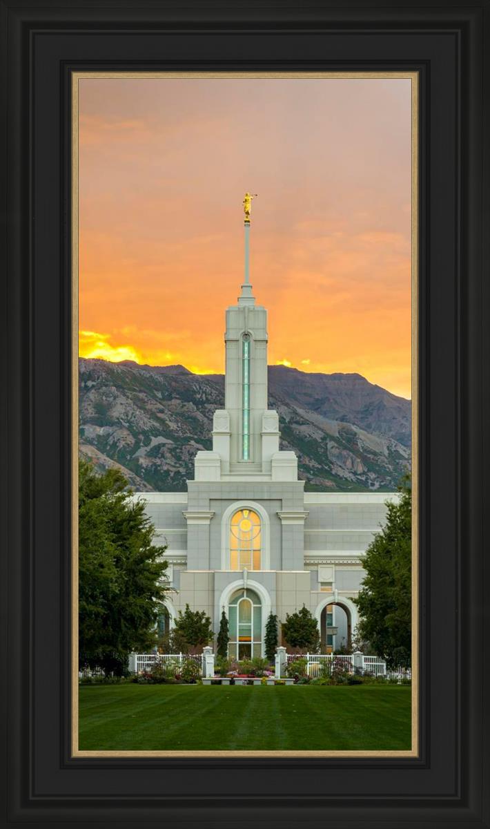 Mount Timpanogos Morning Glory (Full Vertical Version)