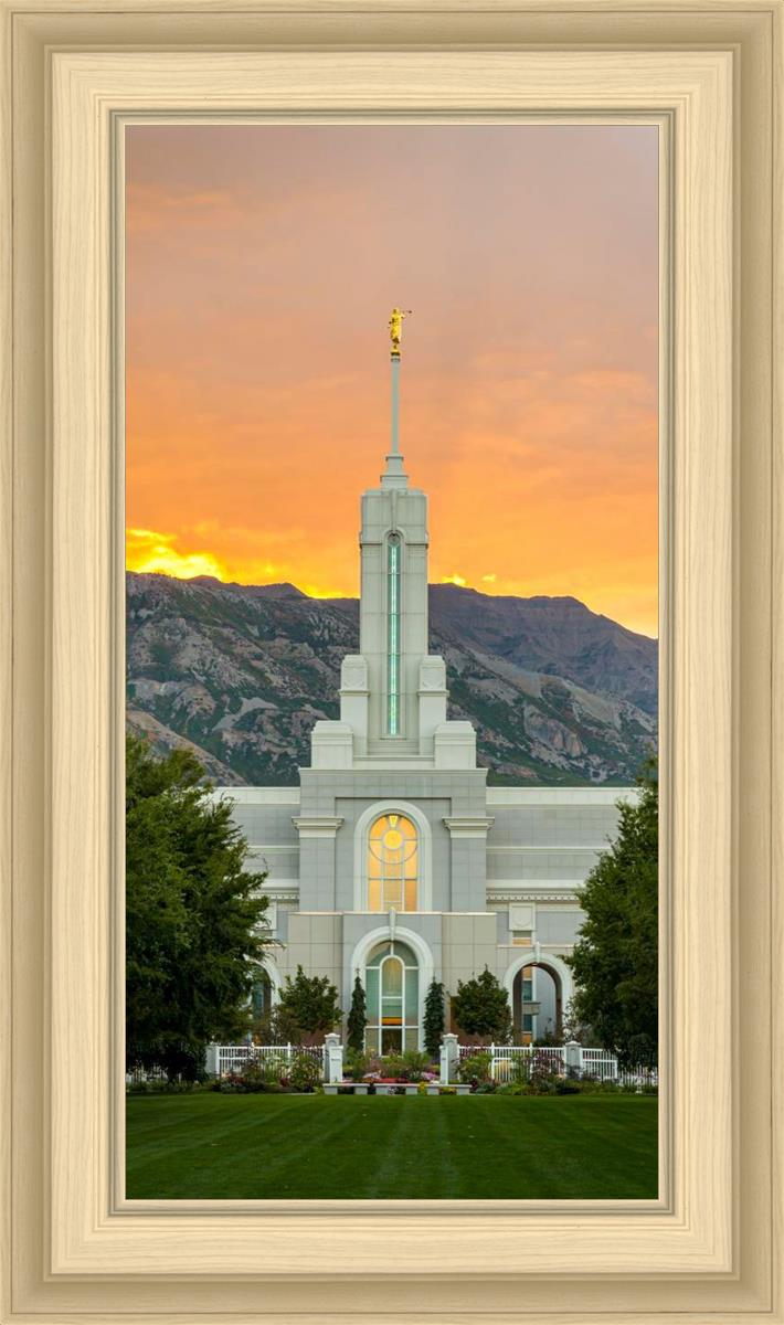 Mount Timpanogos Morning Glory (Full Vertical Version)