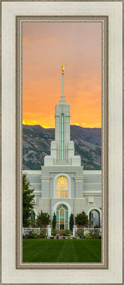 Mount Timpanogos Morning Glory (Full Vertical Version)