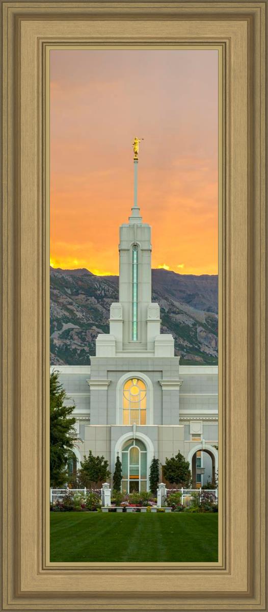 Mount Timpanogos Morning Glory (Full Vertical Version)