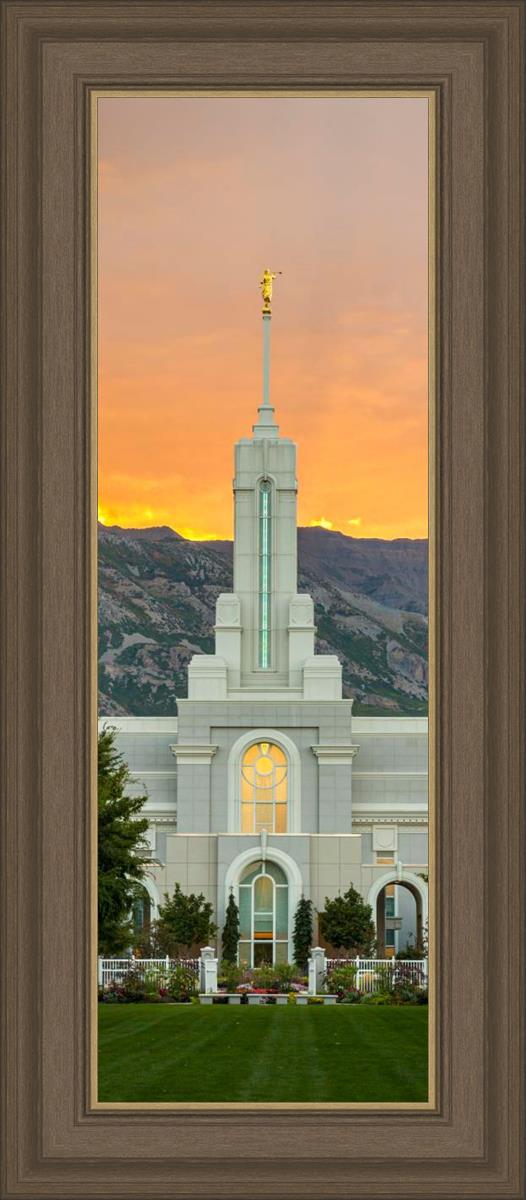 Mount Timpanogos Morning Glory (Full Vertical Version)