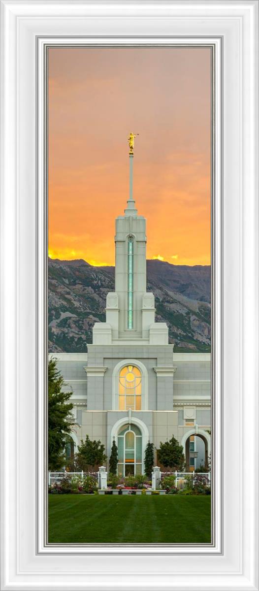 Mount Timpanogos Morning Glory (Full Vertical Version)