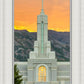 Mount Timpanogos Morning Glory (Full Vertical Version)
