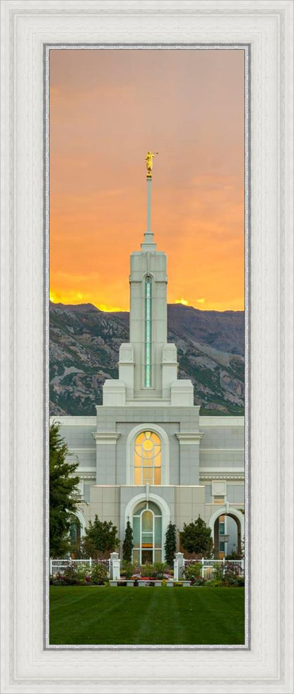 Mount Timpanogos Morning Glory (Full Vertical Version)