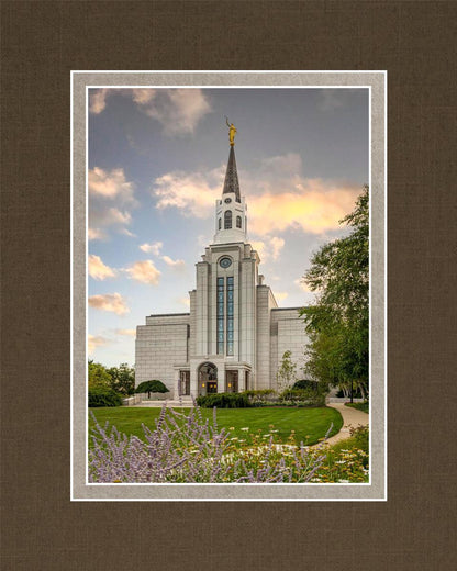 Boston Temple Summer Evening