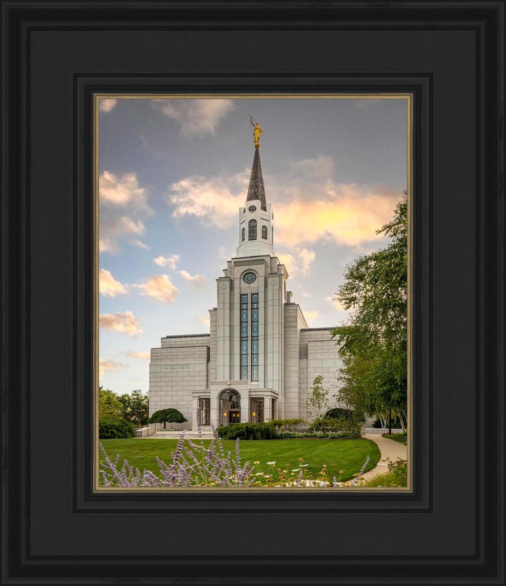 Boston Temple Summer Evening