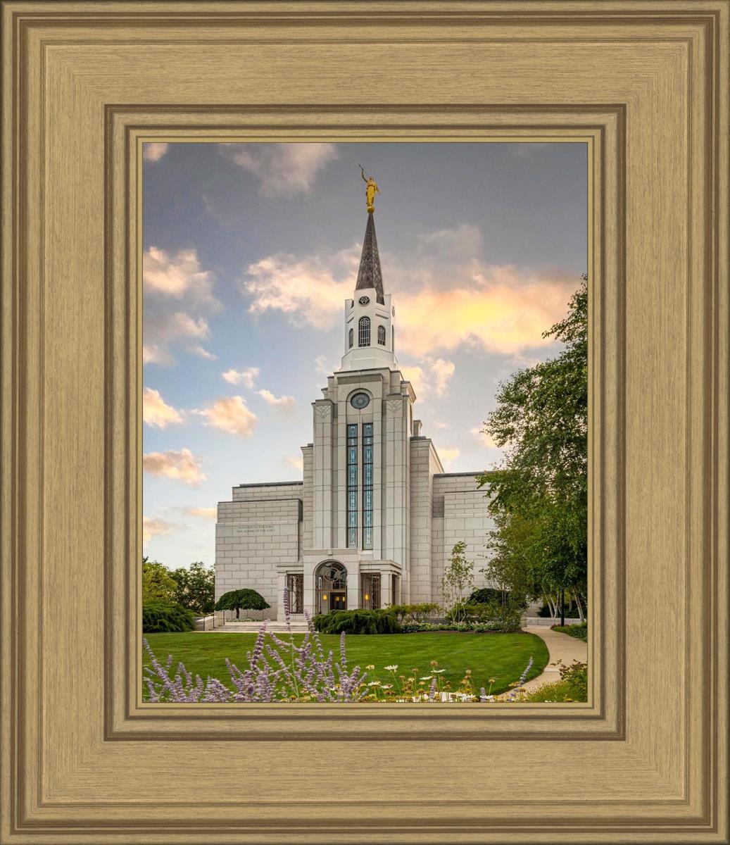Boston Temple Summer Evening