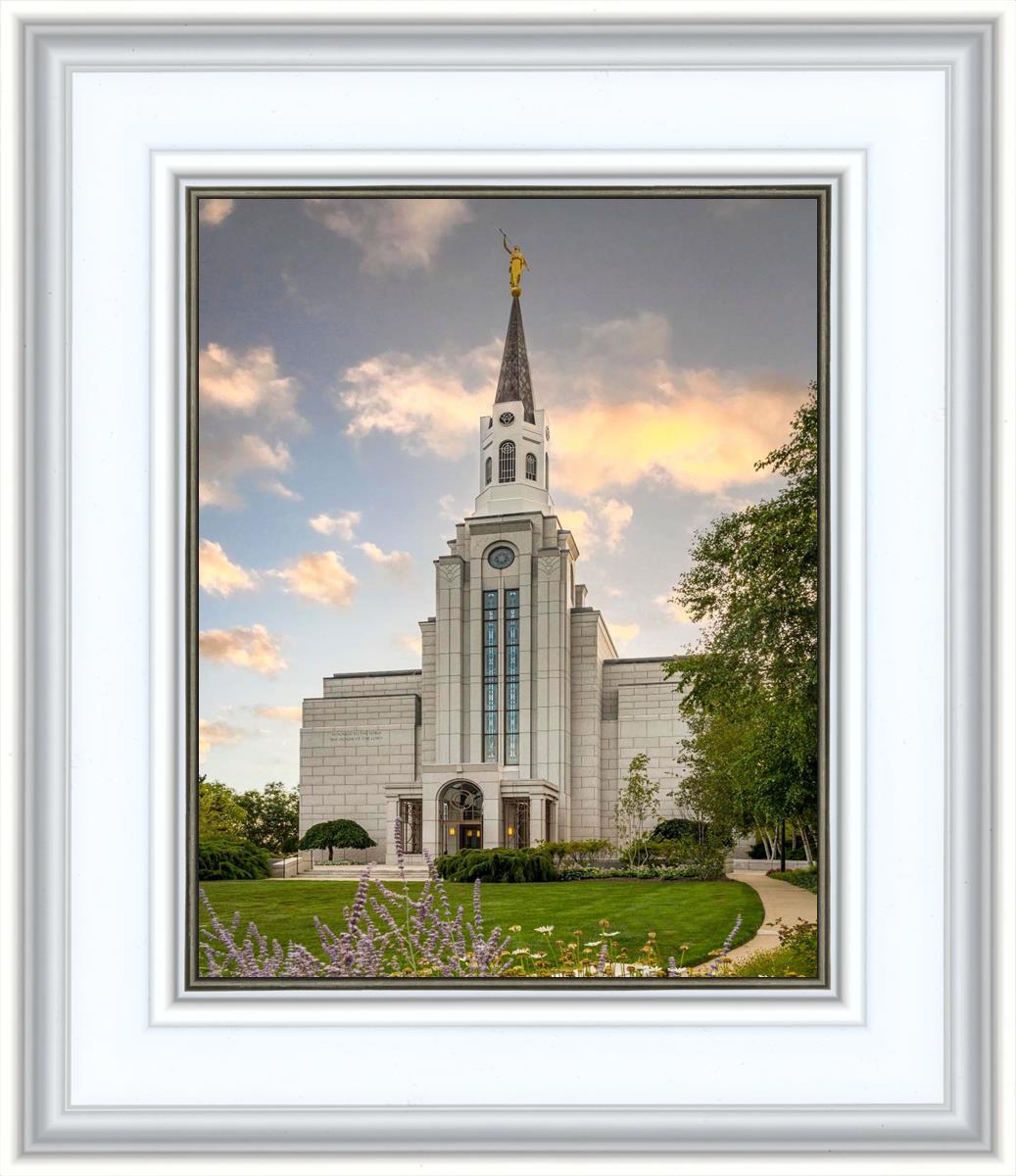 Boston Temple Summer Evening