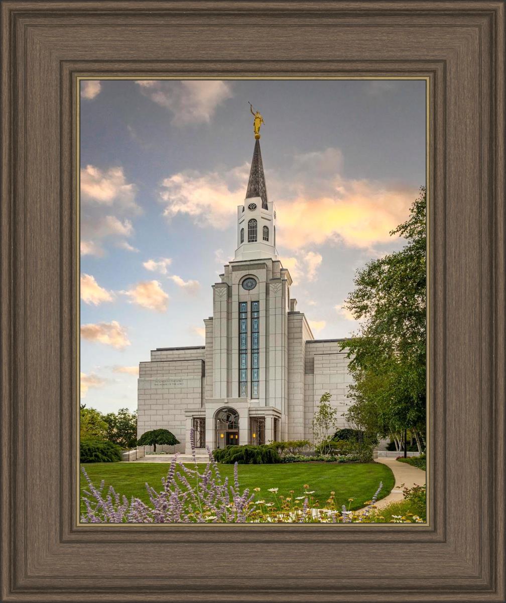 Boston Temple Summer Evening