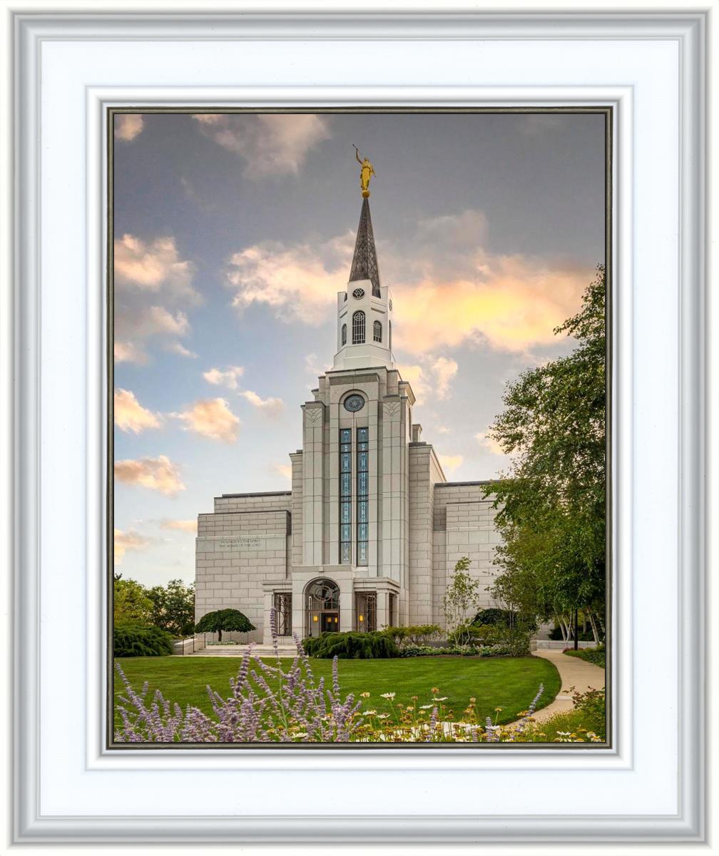 Boston Temple Summer Evening