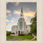 Boston Temple Summer Evening