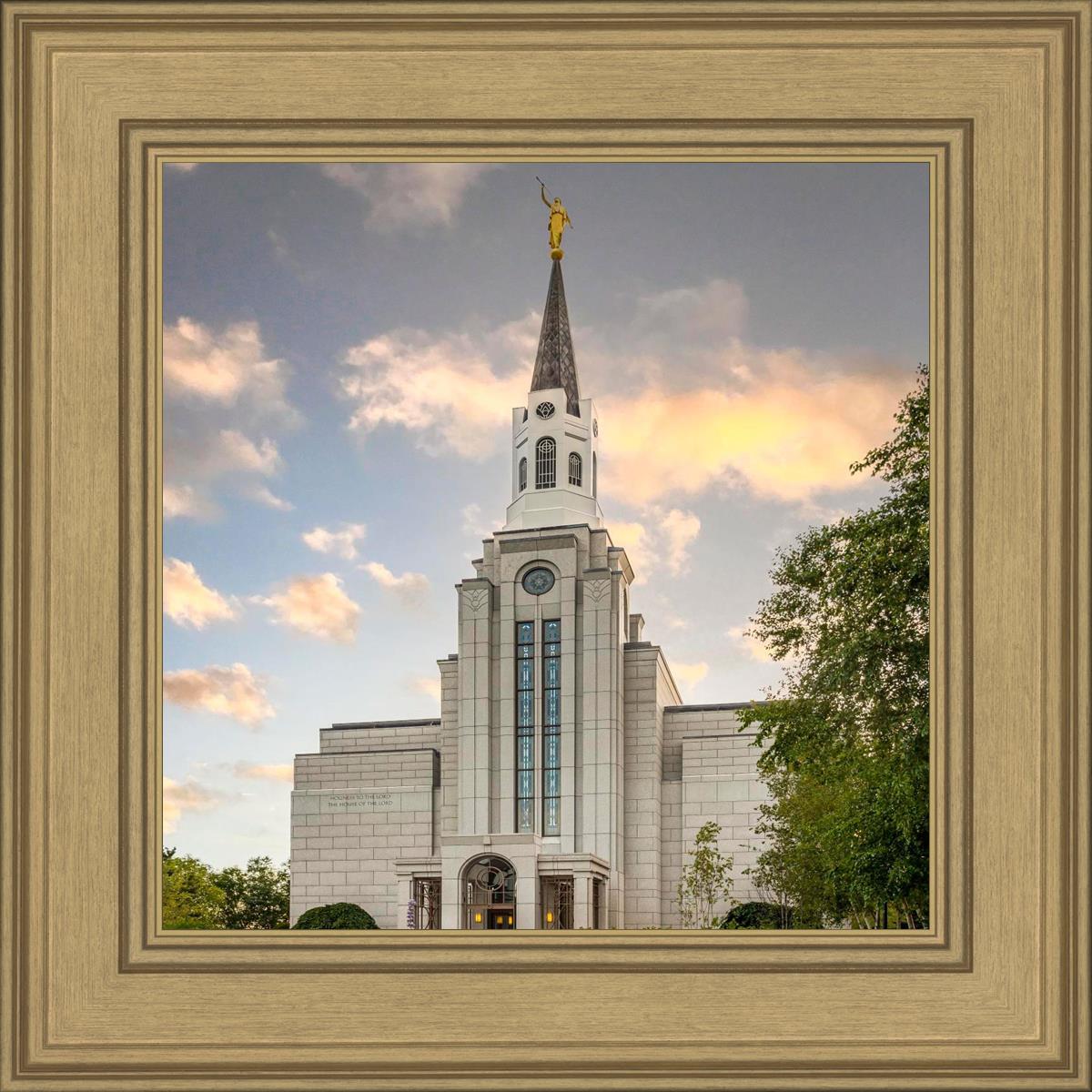 Boston Temple Summer Evening