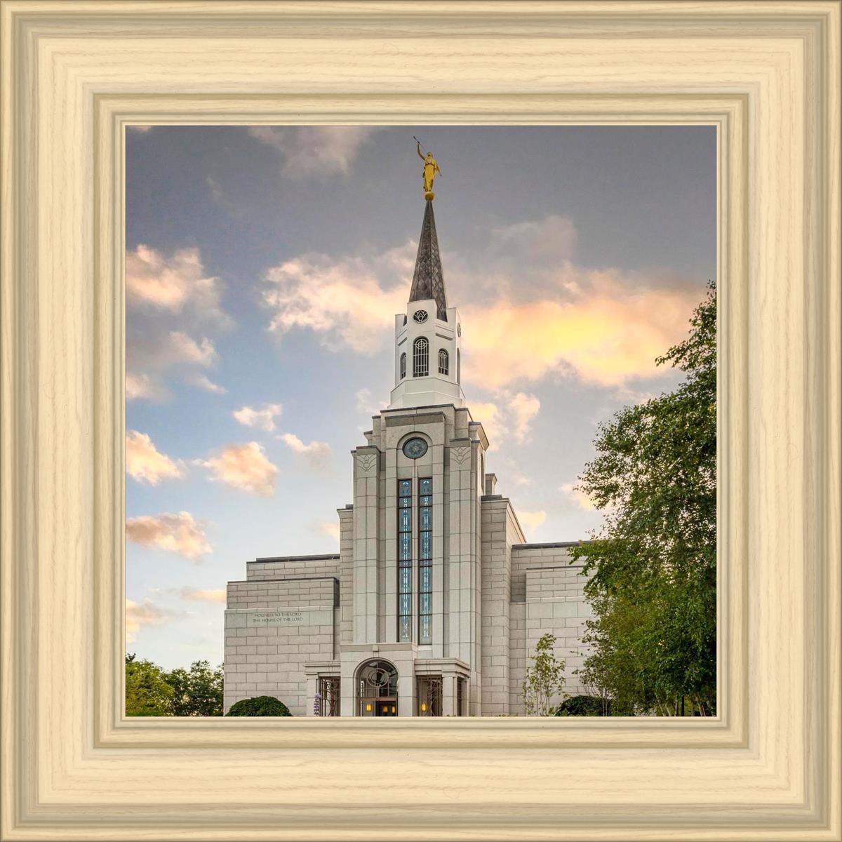 Boston Temple Summer Evening