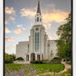 Boston Temple Summer Evening