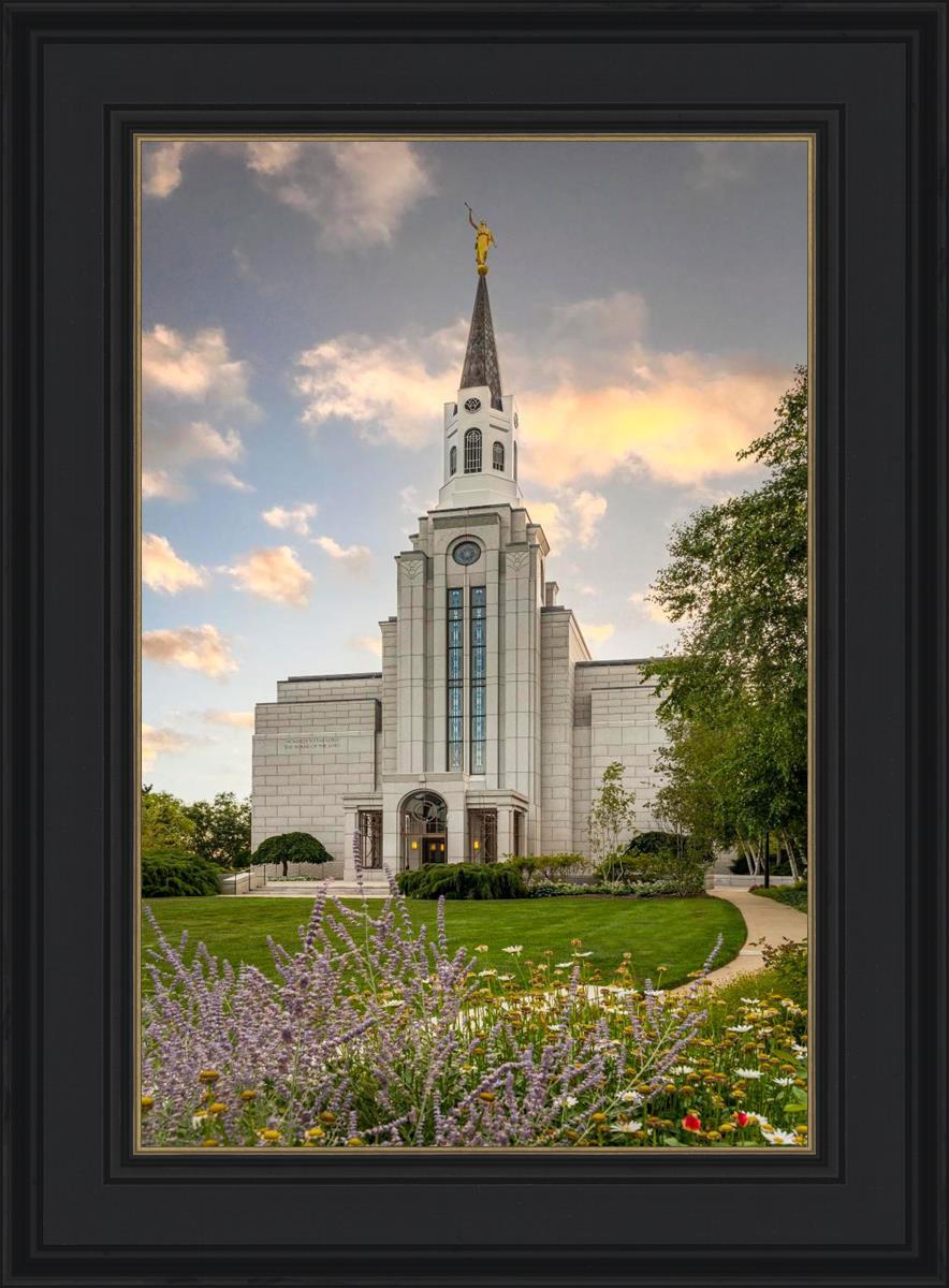 Boston Temple Summer Evening