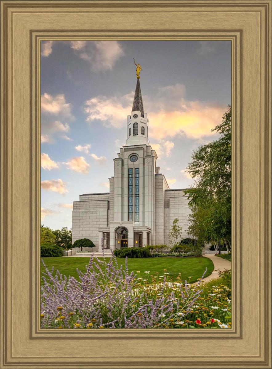 Boston Temple Summer Evening