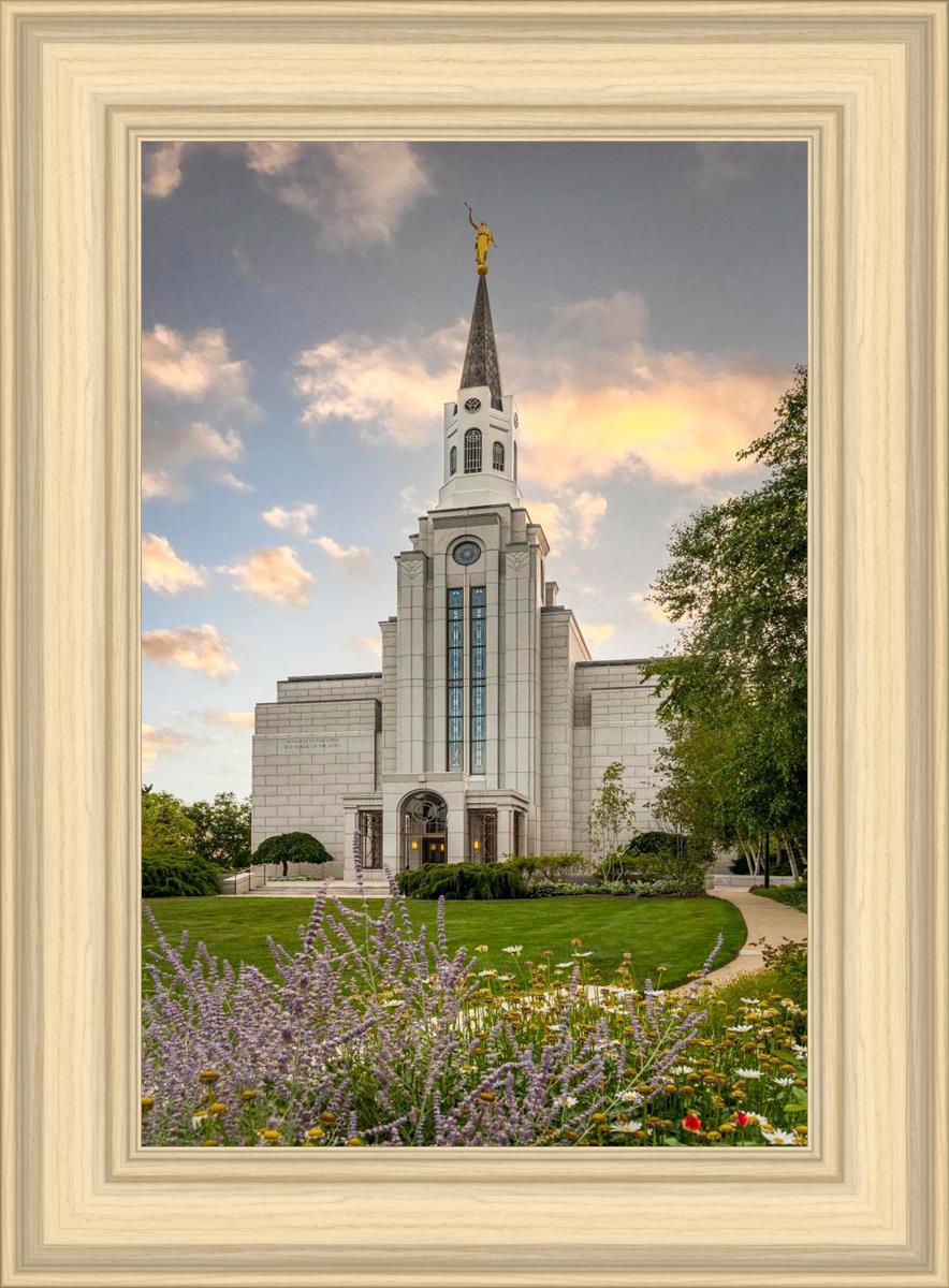 Boston Temple Summer Evening