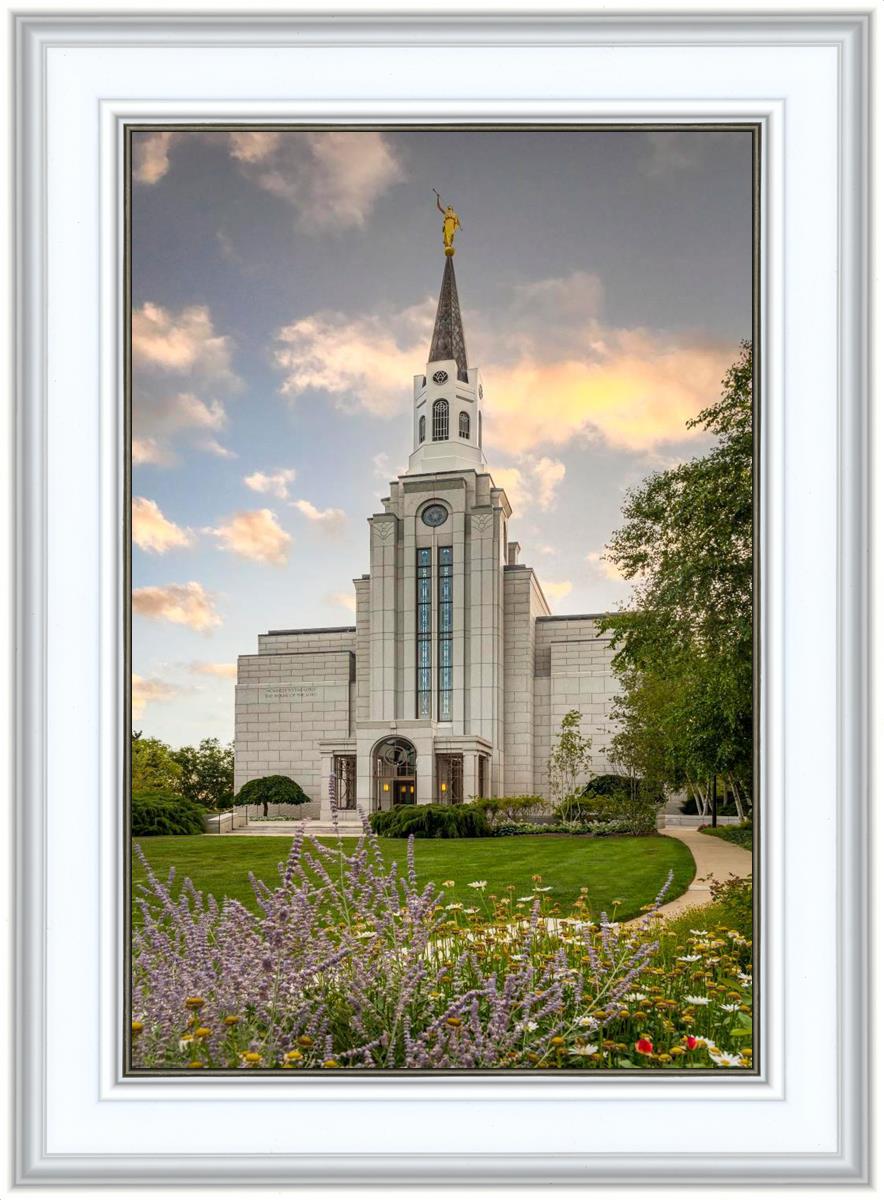 Boston Temple Summer Evening