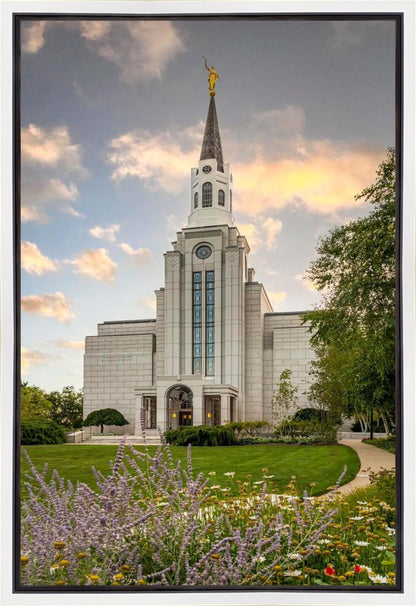 Boston Temple Summer Evening