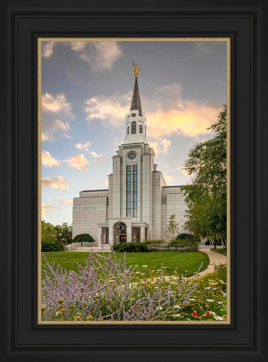 Boston Temple Summer Evening