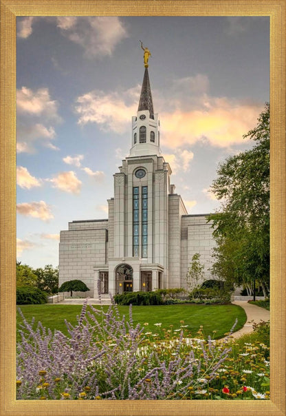 Boston Temple Summer Evening