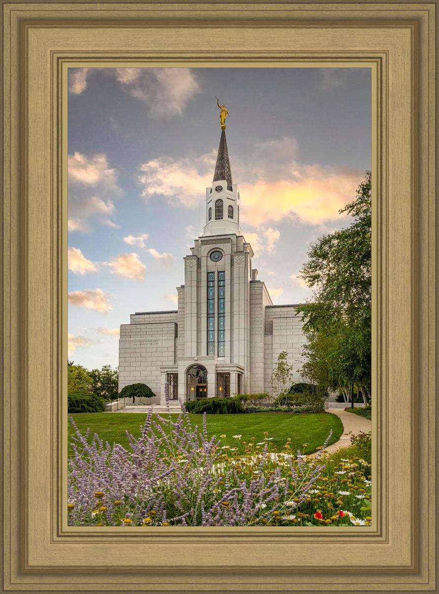 Boston Temple Summer Evening