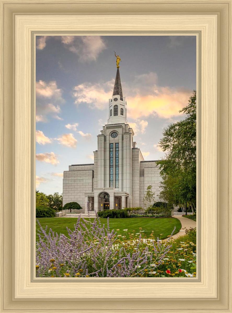 Boston Temple Summer Evening