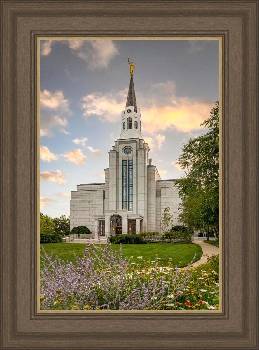 Boston Temple Summer Evening