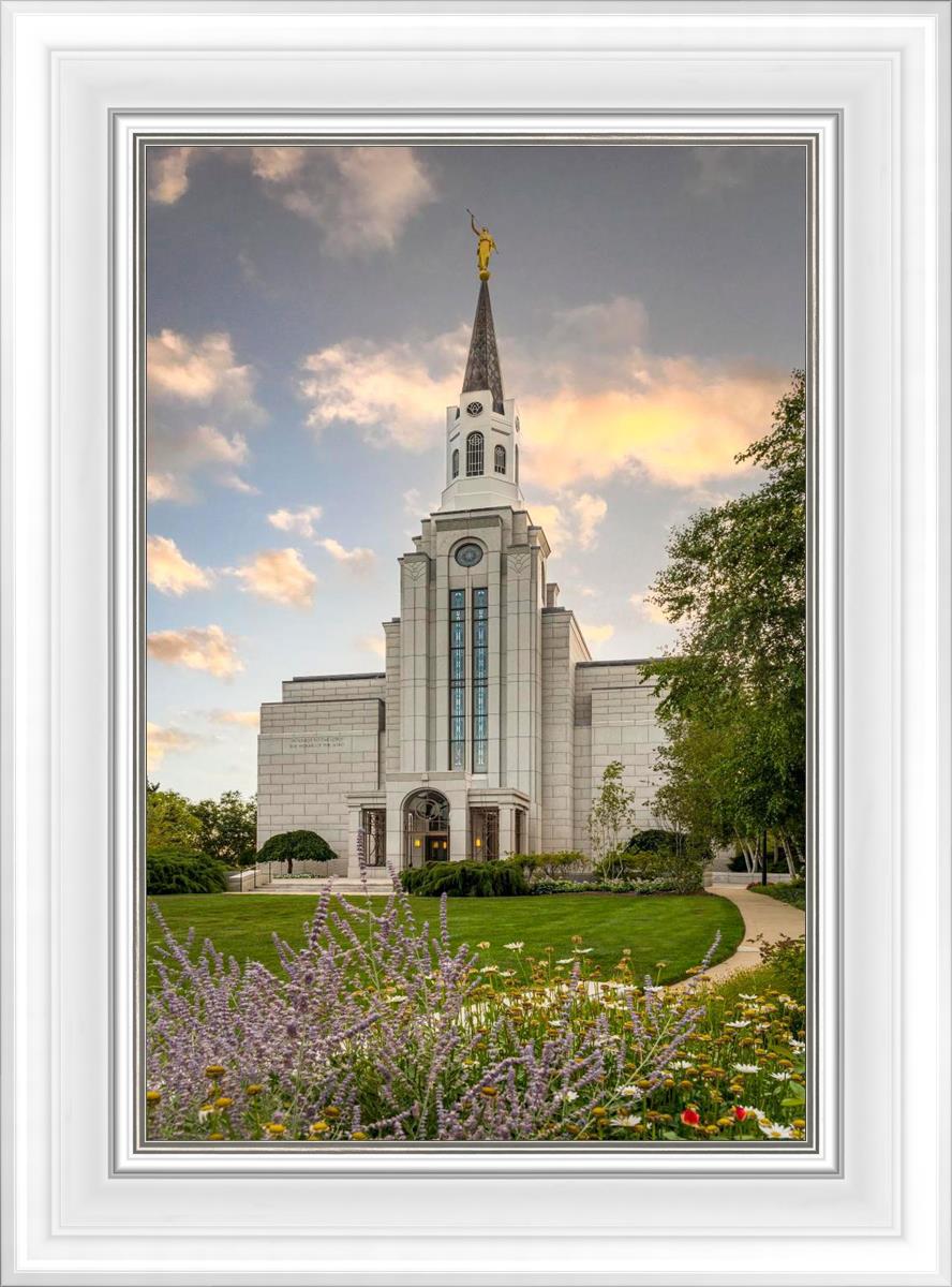 Boston Temple Summer Evening